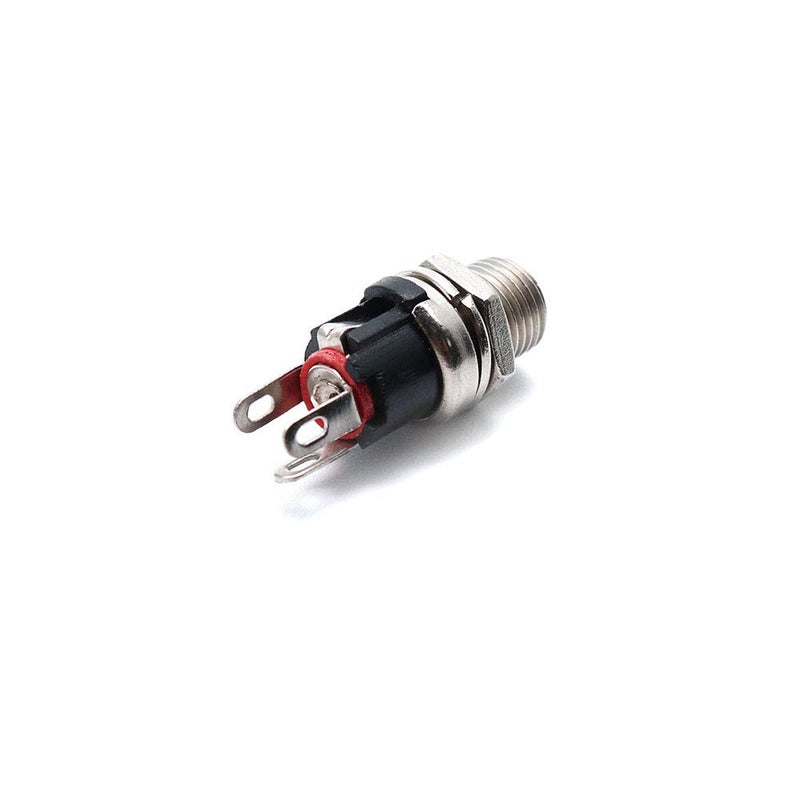 Hxchen 2 Sets 5.5mm x 2.5mm Male DC Power Plug Connector & Screw Lock Female Panel Socket Mount Adapter - Image 2